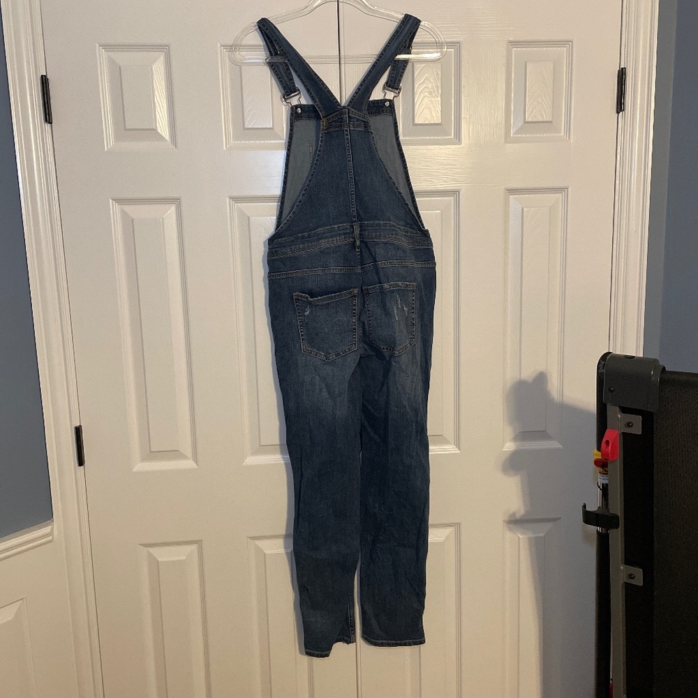 Distressed Overalls - Picture 2 of 2